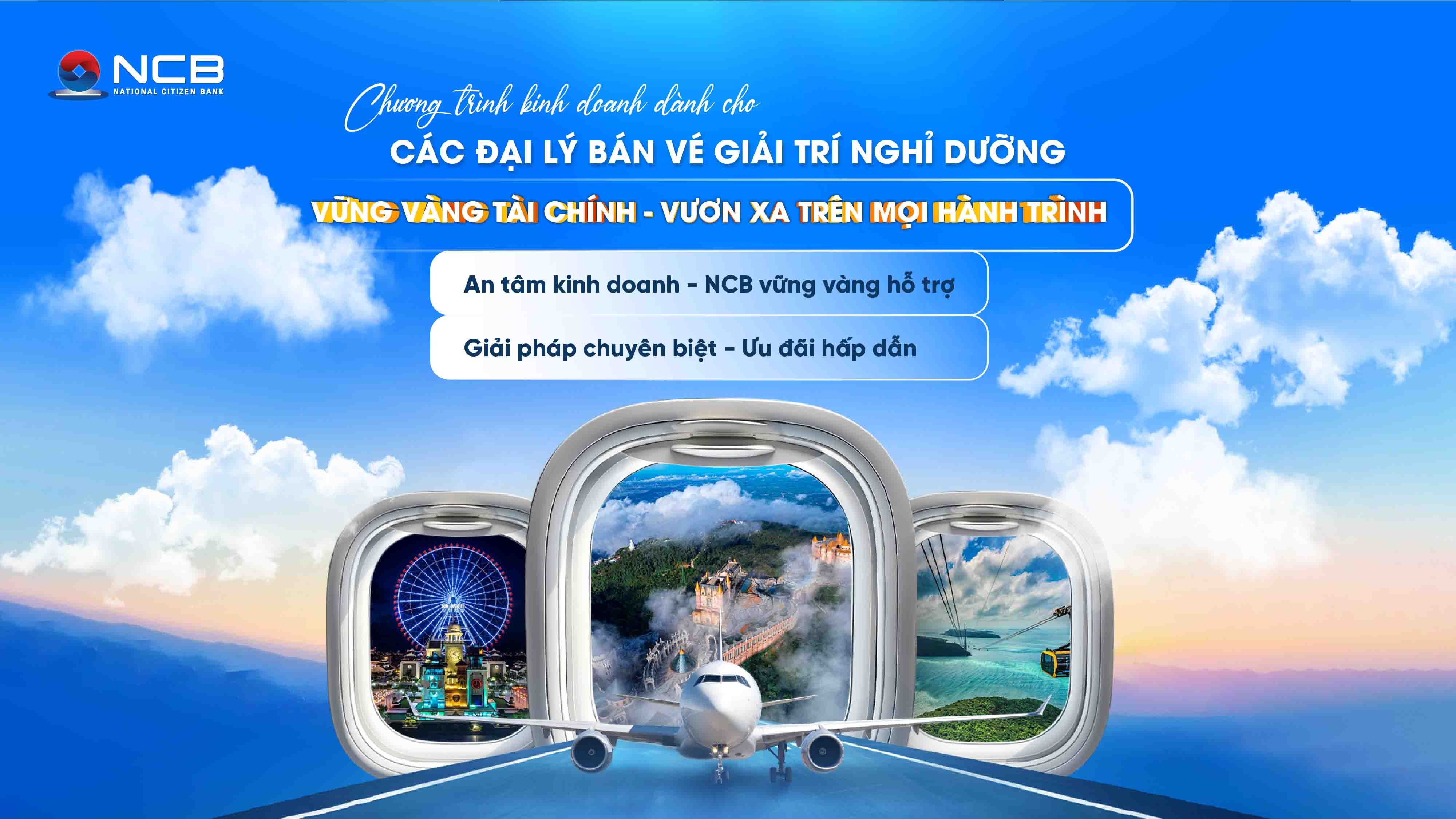 NCB mở rộng hỗ trợ vốn cho hệ sinh thái hàng không