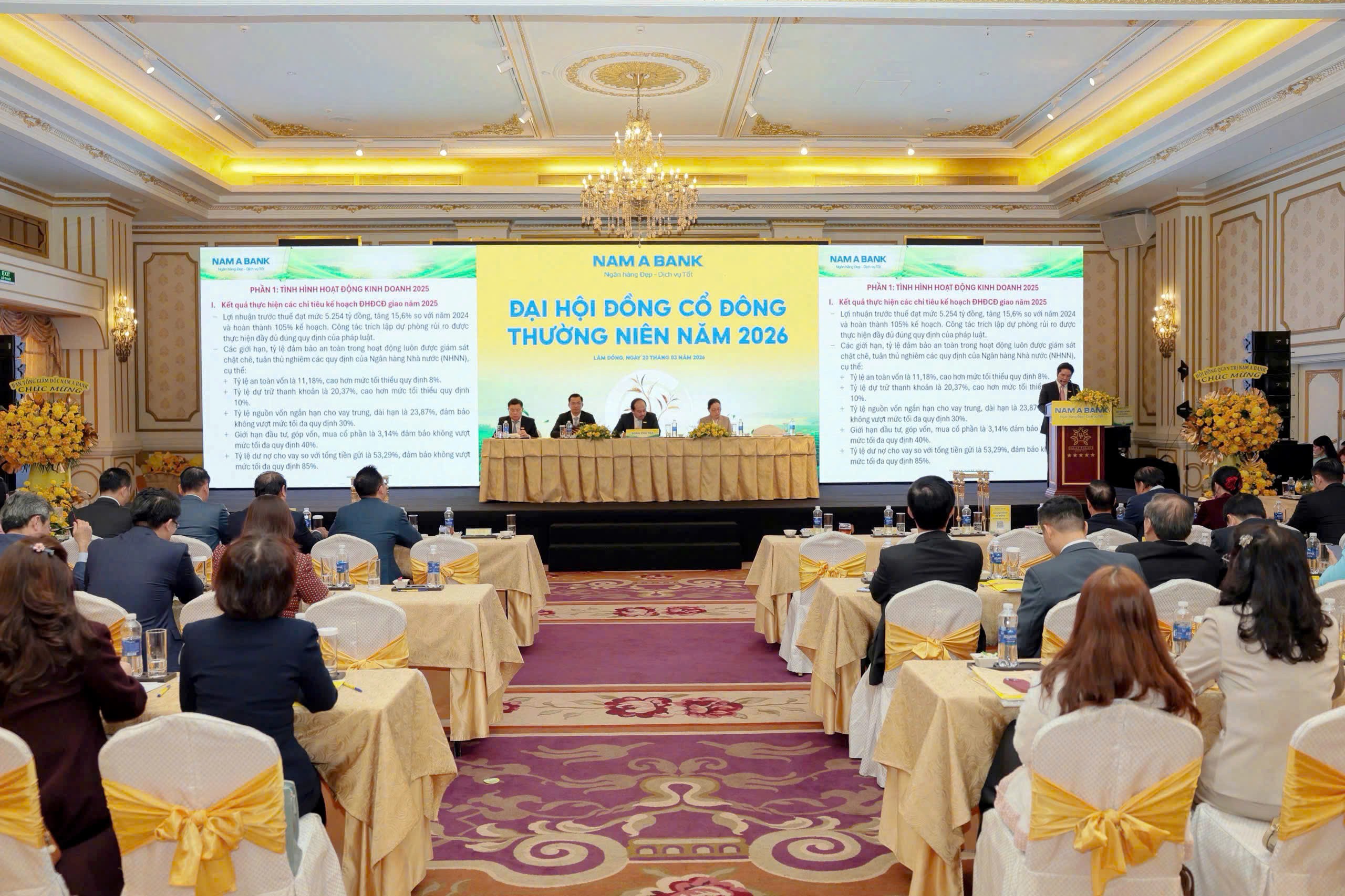Nam A Bank tổ chức thành công ĐHĐCĐ 2026: Sẵn sàng cho kỷ nguyên tăng trưởng mới