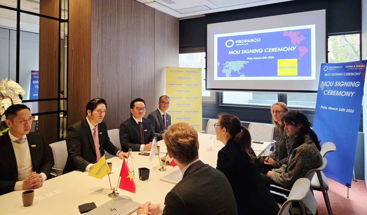 Nam A Bank và Proparco họp tác thúc đẩy nguồn lực tài chính xanh tại Việt Nam