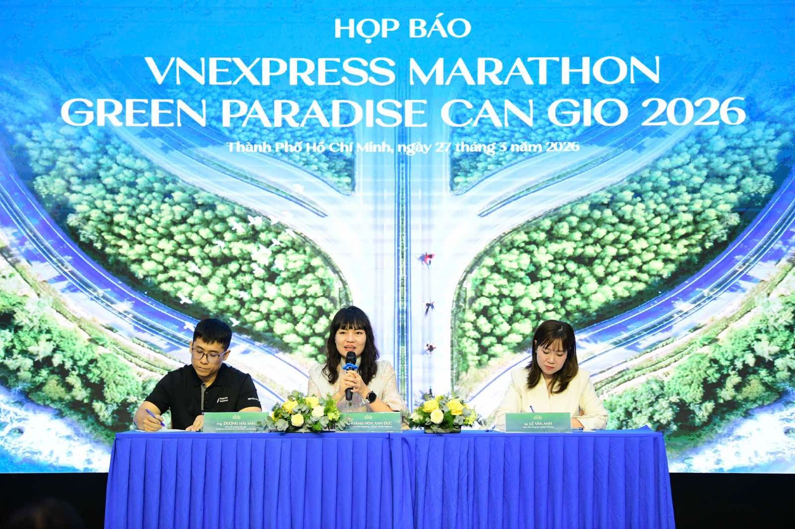 Hơn 5.000 VĐV dự VnExpress Marathon Green Paradise Cần Giờ