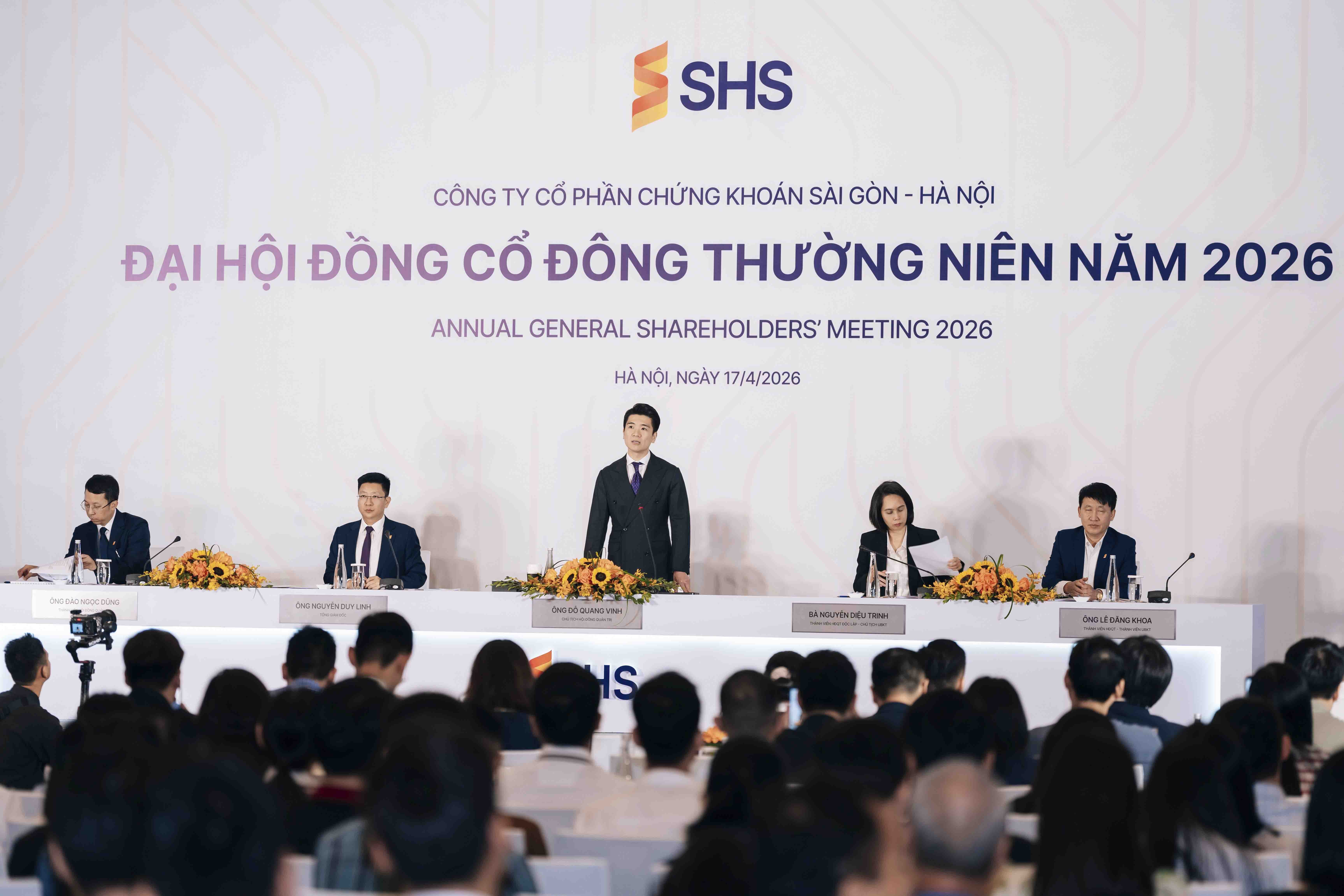 ĐHĐCĐ 2026: SHS bước vào giai đoạn tăng trưởng mới với chiến lược chuyển đổi toàn diện