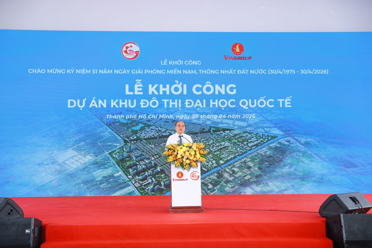 Vingroup khởi công dự án Đô thị Đại học Quốc tế - Thành phố công viên tri thức đẳng cấp hàng đầu châu Á