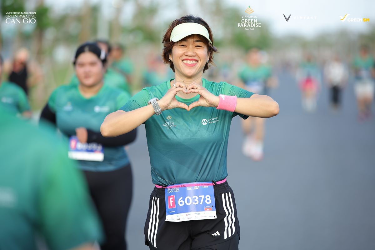 Khi runner, du khách thành nhà đầu tư tại Vinhomes Green Paradise