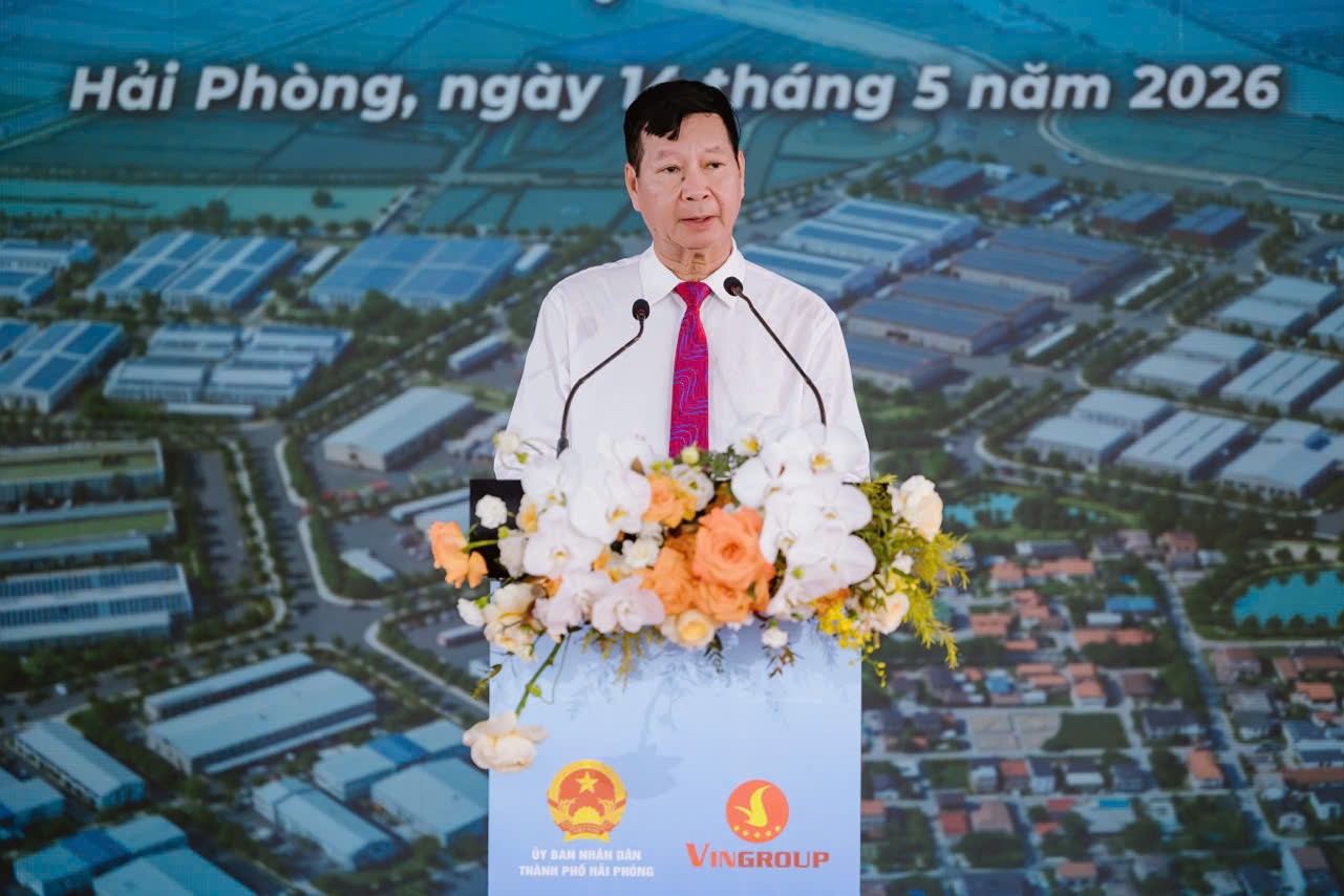 Vinhomes khởi công Dự án đầu tư phát triển kết cấu hạ tầng Khu công nghiệp Nam Tràng Cát
