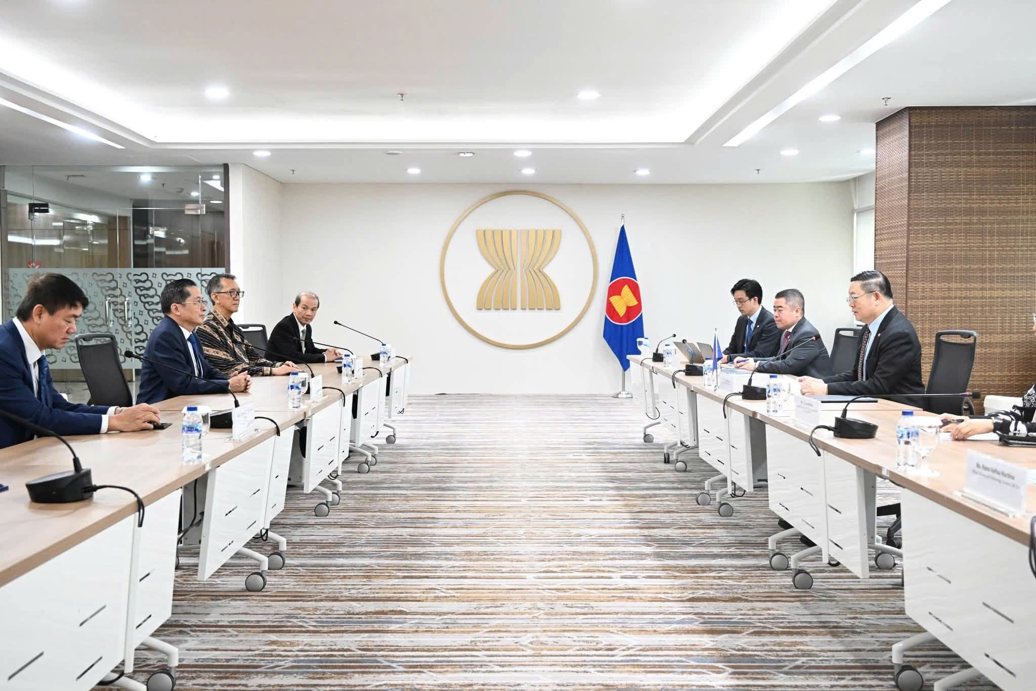 Tổng Thư ký ASEAN tiếp Chủ tịch CT Group