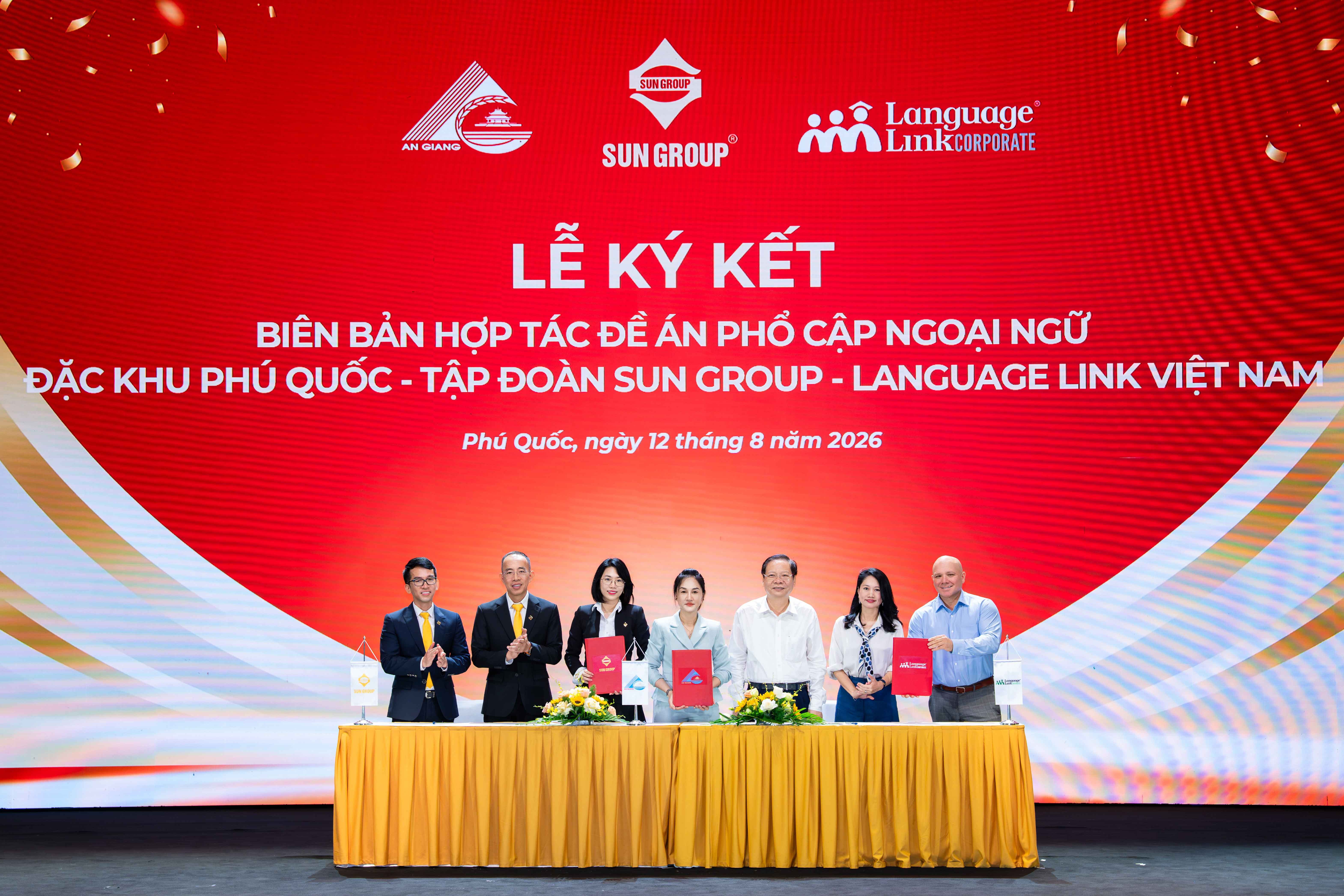 Sun Group, Language Link đồng hành Phú Quốc phổ cập tiếng Anh trước APEC 2027