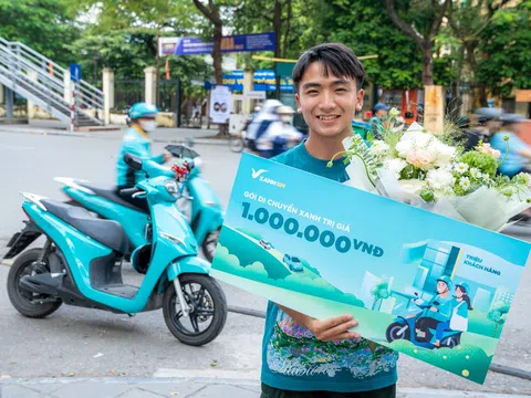 Dịch vụ đặt xe máy điện đón khách thứ 1 triệu sau 1,5 tháng ra mắt, nối dài kỷ lục cho Xanh SM